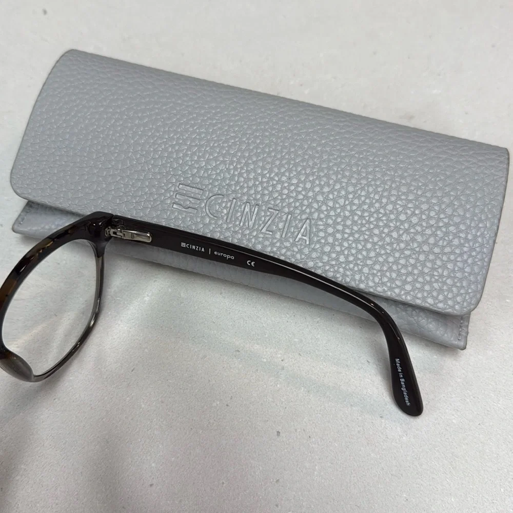 Cinzia Tortoise Eyewear Frames Glasses with Case CIN-5097 - Picture 5 of 8